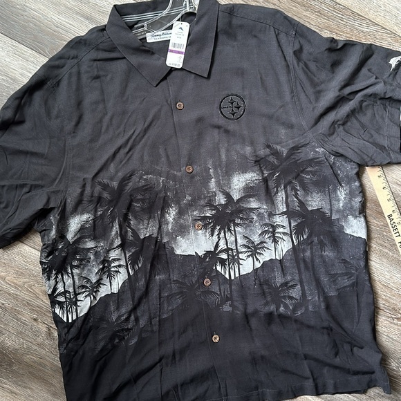 NFL Other - NWT NFL shirt Pittsburgh Steelers size 2XL black button up